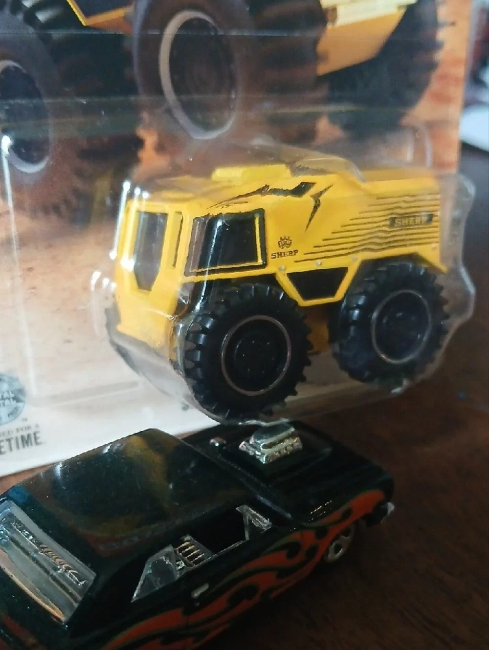 Matchbox SHERP N 1200 Yellow Die-Cast Off-Road Toy Vehicle